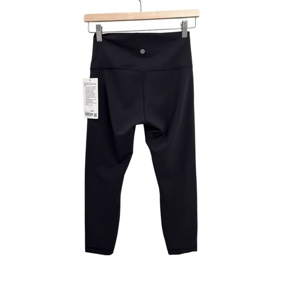 Lululemon Wunder Train Black High-Rise Crop 23" Tights/Leggings Size 8 NWT - Picture 9 of 11